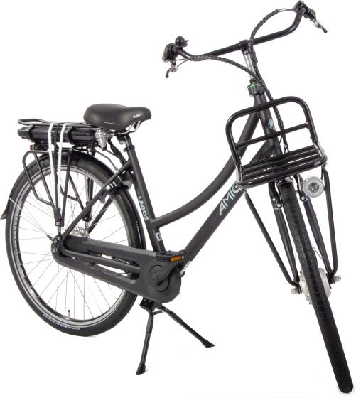 AMIGO E-Lagos T3 28 Zoll Damen 7G Fahrrrad Velo Mattschwarz