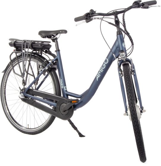 AMIGO E-Faro S1 28 Zoll Damen 3G Fahrrrad Velo Mattblau