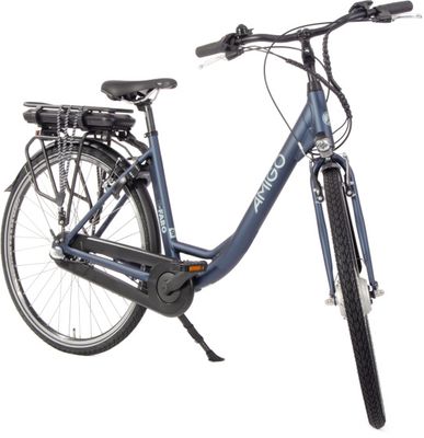 AMIGO E-Faro S1 28 Zoll Damen 3G Fahrrrad Velo Mattblau