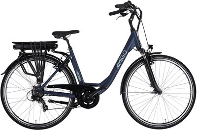 AMIGO E-Altura D2 28 Zoll Damen 7G Fahrrrad Velo Mattblau