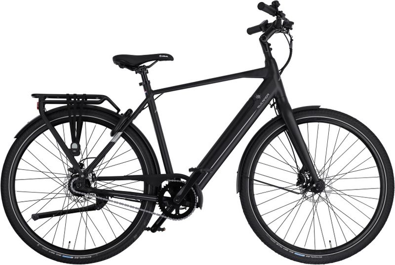Rucanor Urban E-Bike 28 Zoll Herren Fahrrad Velo Mattschwarz