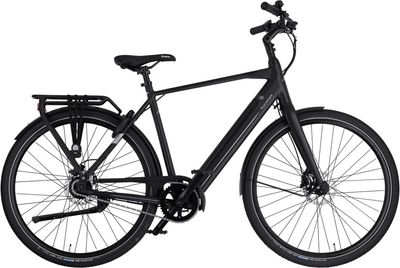 Rucanor Urban E-Bike 28 Zoll Herren Fahrrad Velo Mattschwarz