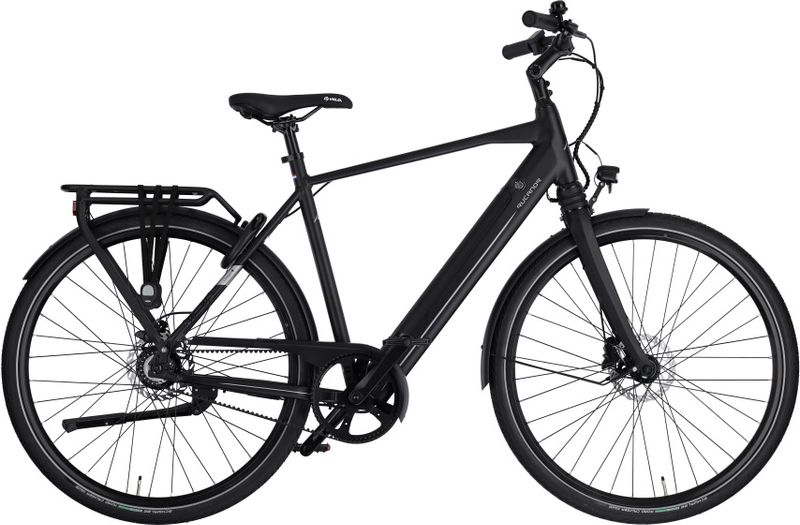Rucanor Urban Plus 28 Zoll E-Bike Herren Fahrrad Velo Mattschwarz