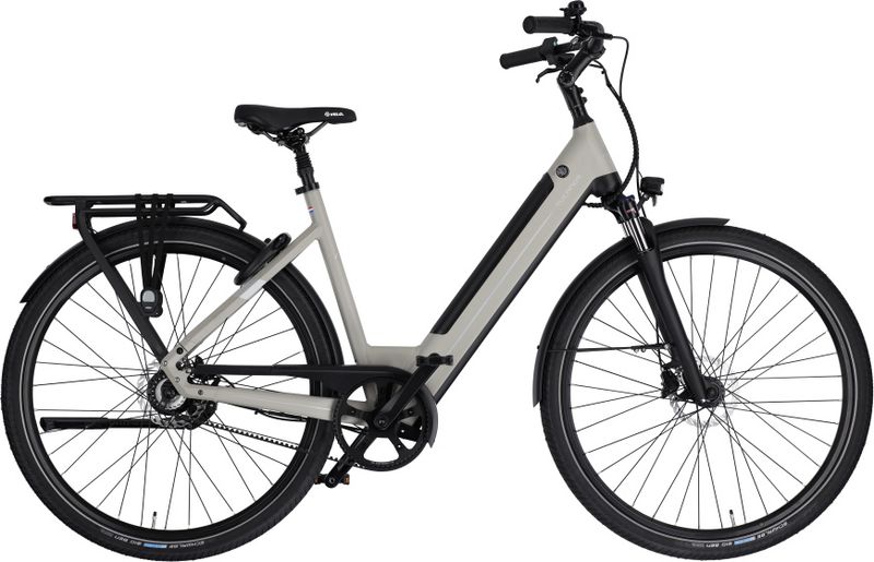 Rucanor Urban Plus E-Bike 28 Zoll Damen Fahrrad Velo Grau-braun