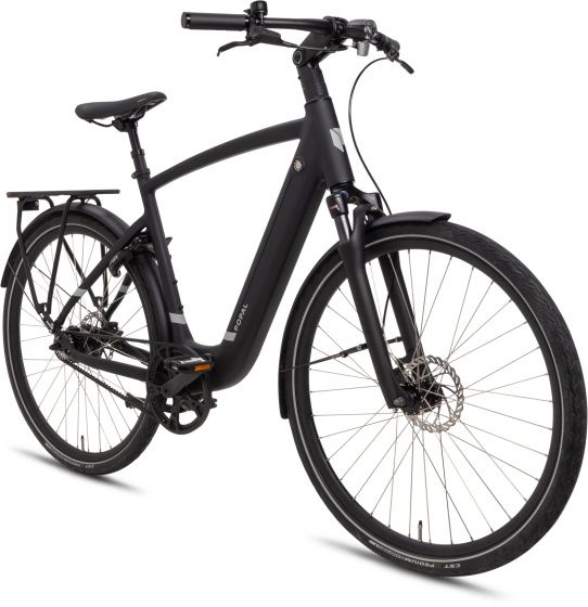 Popal ARC1 28 Zoll E-Bike Herren Fahrrad Velo Mattschwarz