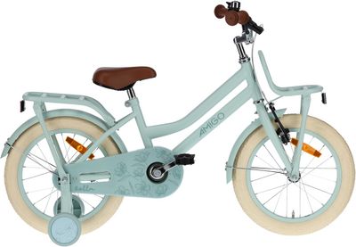 AMIGO Bella 16 Zoll Mädchen Fahrrrad Velo Grün