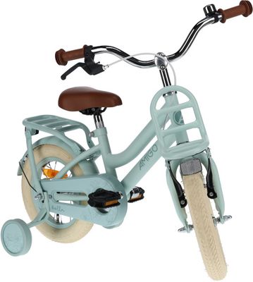 AMIGO Bella 12 Zoll Mädchen Fahrrrad Velo Grün