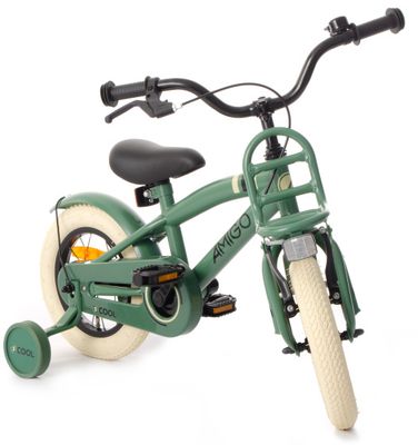 AMIGO 2Cool 12 Zoll Jungen Fahrrrad Velo Grün