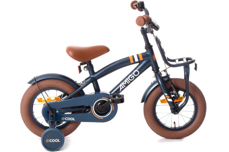 AMIGO 2Cool 12 Zoll Jungen Fahrrrad Velo Blau