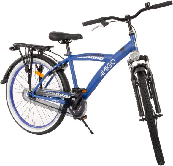 AMIGO Roady 24 Zoll 38,5 cm Jungen Fahrrrad Velo Blau