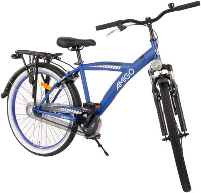 AMIGO Roady 24 Zoll 38,5 cm Jungen Fahrrrad Velo Blau