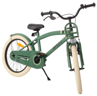 AMIGO 2Cool 18 Zoll 28,5 cm Jungen Fahrrrad Velo Grün