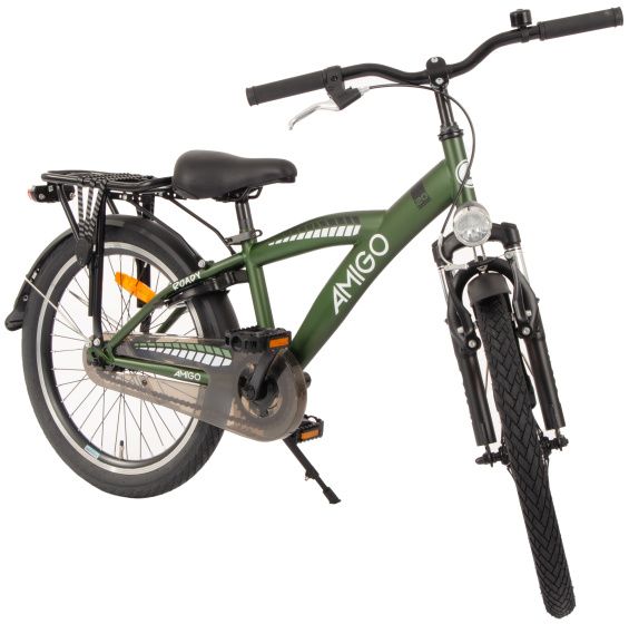 AMIGO Roady 20 Zoll 27,5 cm Jungen Fahrrrad Velo Grün