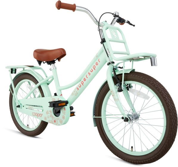 Cooper Bamboo 18 Zoll Mädchen Fahrrad Velo Mintgrün