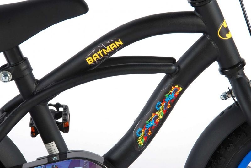Volare Batman 12 Zoll Jungen Rücktrittbremse Schwarz