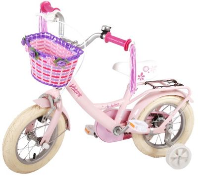 Volare Ashley 12 Zoll 21,5 cm Mädchen Rücktrittbremse Rosa