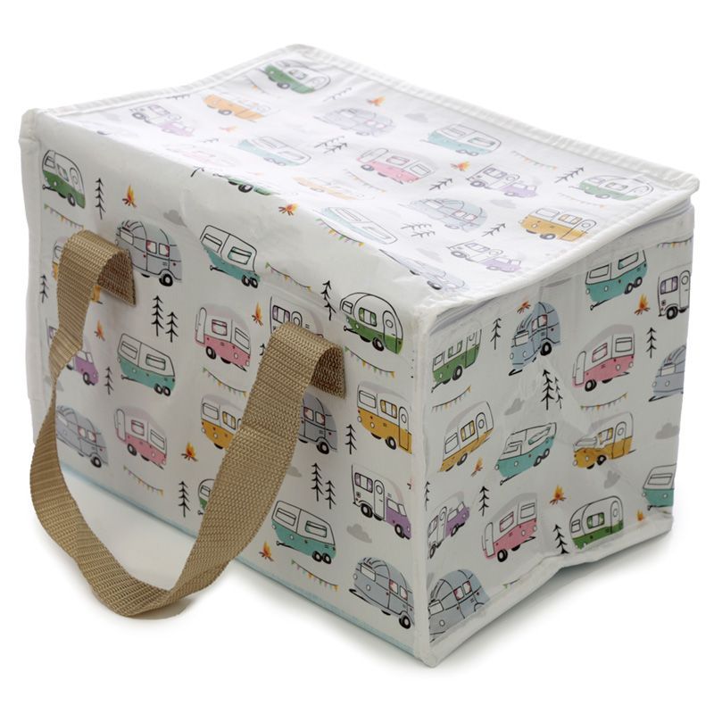 Wisewood Wohnwagen gewebte Picknick Kühltasche