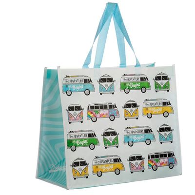 Volkswagen Bulli Wohnmobil Summer Surf VW T1 Einkaufstasche