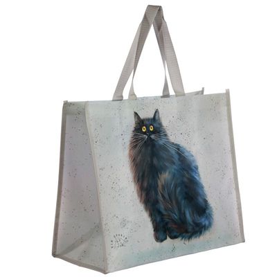 Kim Haskins Schwarze Katzen Einkaufstasche