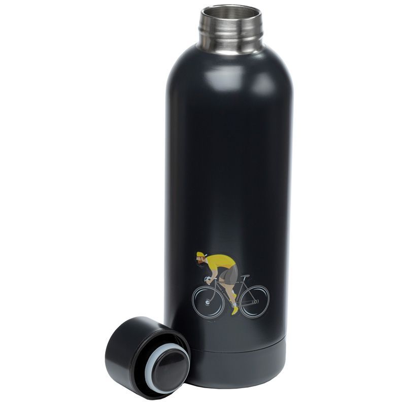 Cycle Works Fahrrad schwarze Thermo Trinkflasche 530ml