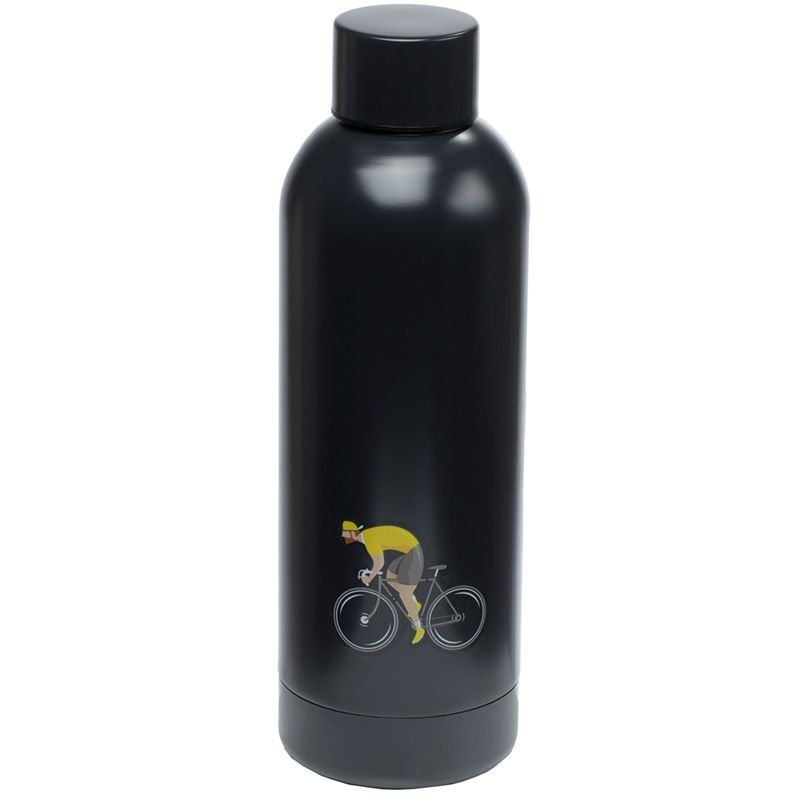 Cycle Works Fahrrad schwarze Thermo Trinkflasche 530ml
