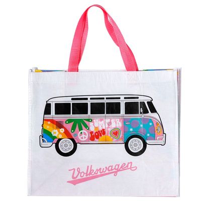 Volkswagen VW Bulli T1 Bulli Summer wiederverwendbare Einkaufstasche RPET
