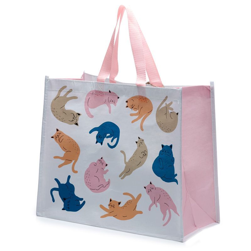 Cat&#39;s Life Katze wiederverwendbare Einkaufstasche RPET