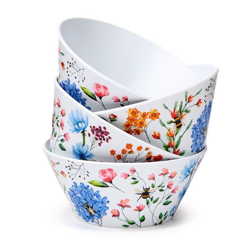 The Nectar Meadows Bienen 4er Set Bowls Picknick Schüsseln RPET