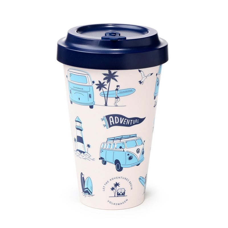 Volkswagen VW T1 Bulli Explore Becher/Tasse RPET 400ml