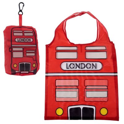 Faltbare Einkaufstasche- London Icons London Bus