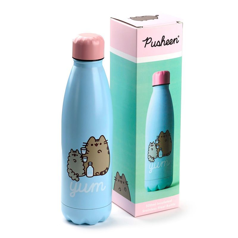 Pusheen Katze Thermo Heiss &amp; Kalt Trinkflasche 500ml
