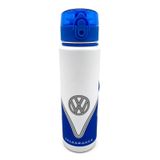 Volkswagen VW T1 Camper Bus Blau Pop Top 600ml Bruchsichere Wasserflasche