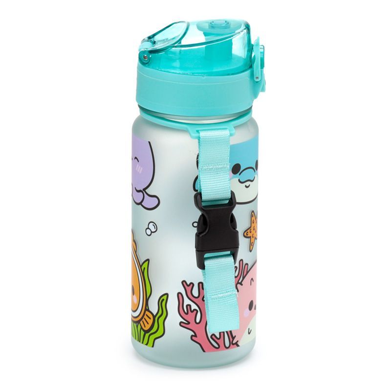 Adoramals Sealife Meerestiere Kinder Pop-Top Wasserflasche 350ml