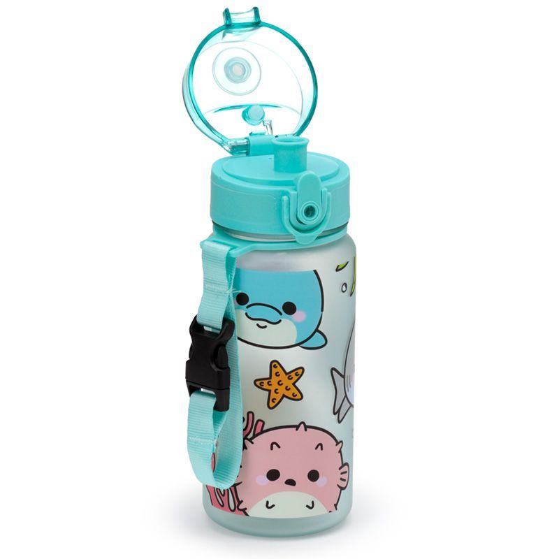 Adoramals Sealife Meerestiere Kinder Pop-Top Wasserflasche 350ml