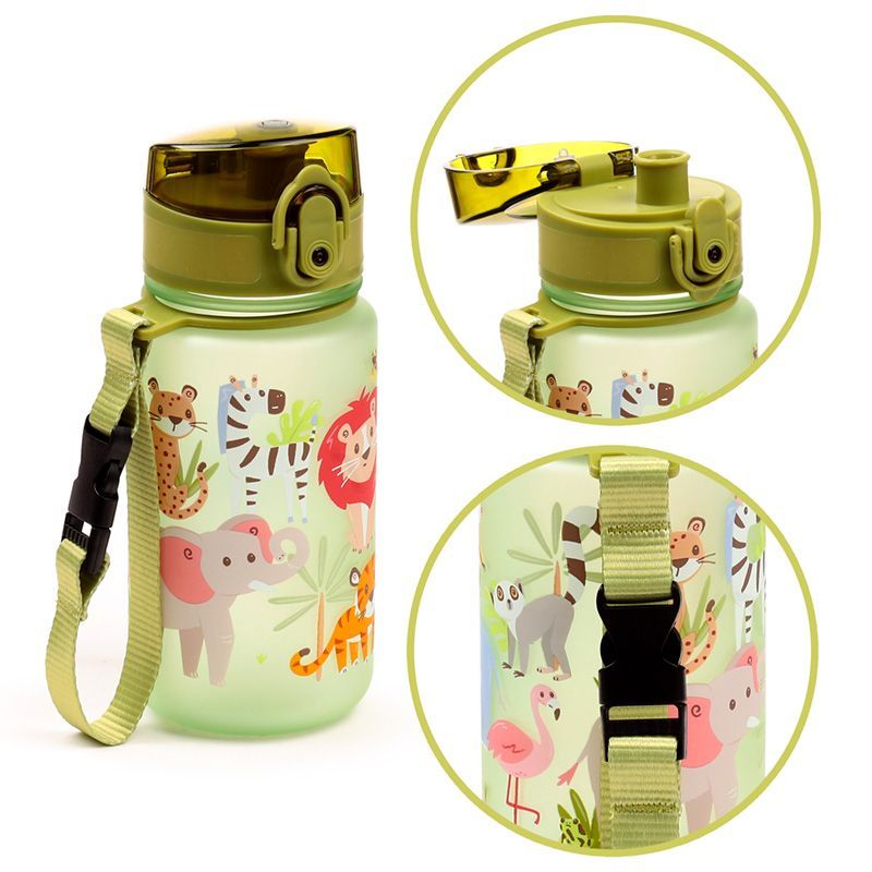 Zooniverse Pop Top 350ml Bruchsichere Kinder Wasserflasche
