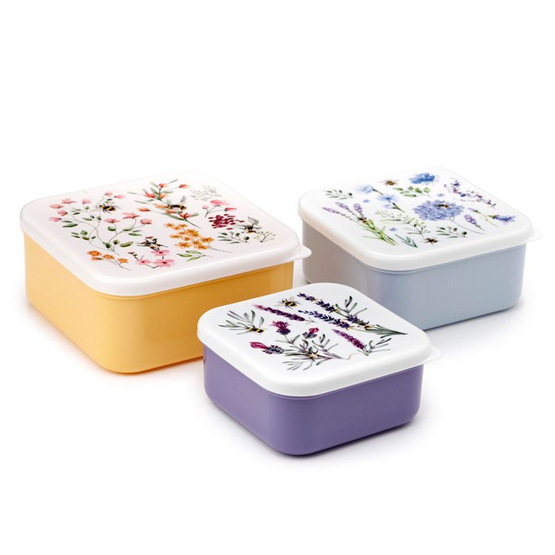 Nectar Meadows Bienen Lunchboxen Brotdosen 3er Set M/L/XL