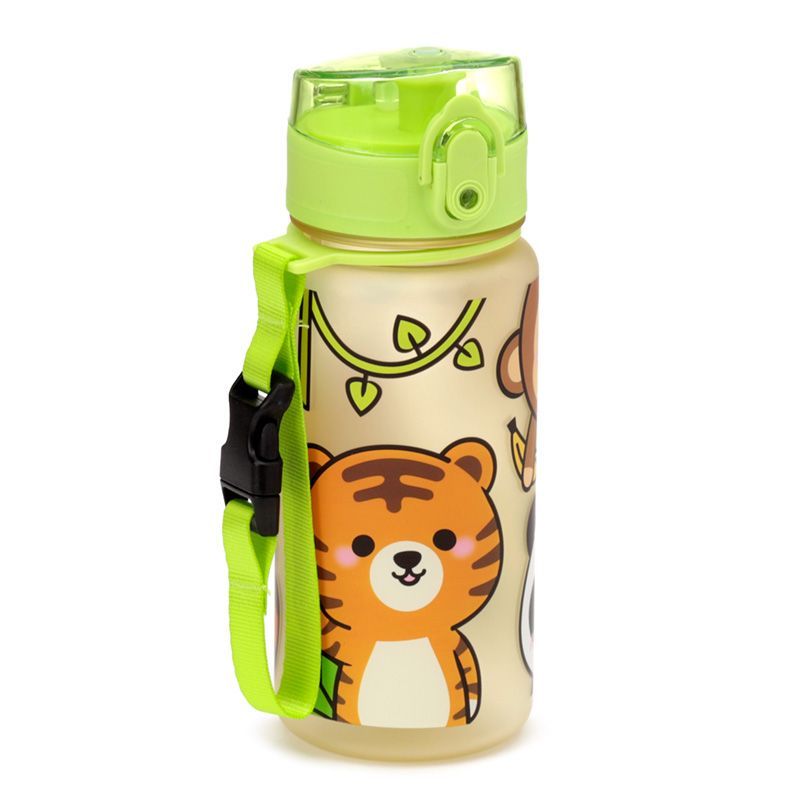 Adoramals Wild Wildtiere Kinder Pop-Top Wasserflasche 350ml