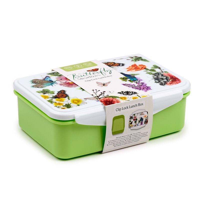 Butterfly Meadows Schmetterling Clip-Verschluss Lunch Box