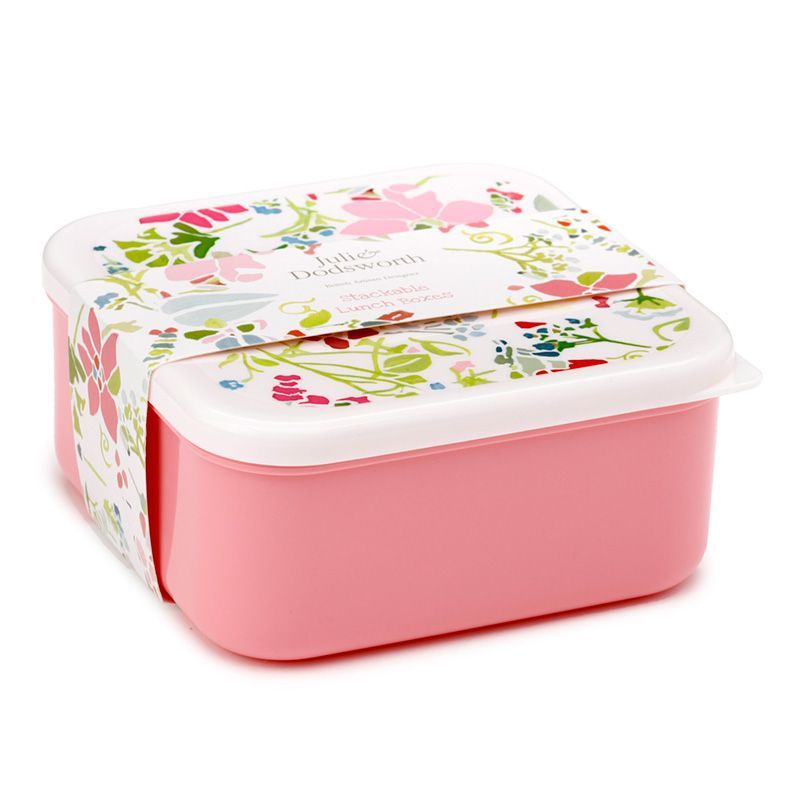 Julie Dodsworth Rosa Blümchen Lunchboxen Brotdosen 3er Set M/L/XL