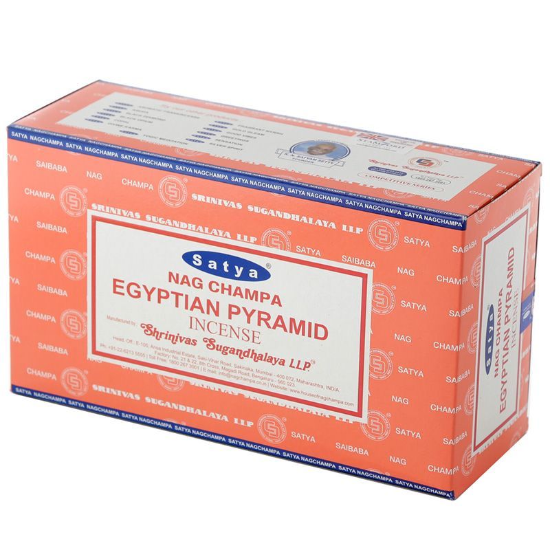 Satya Ägyptische Pyramide Nag Champa Räucherstäbchen