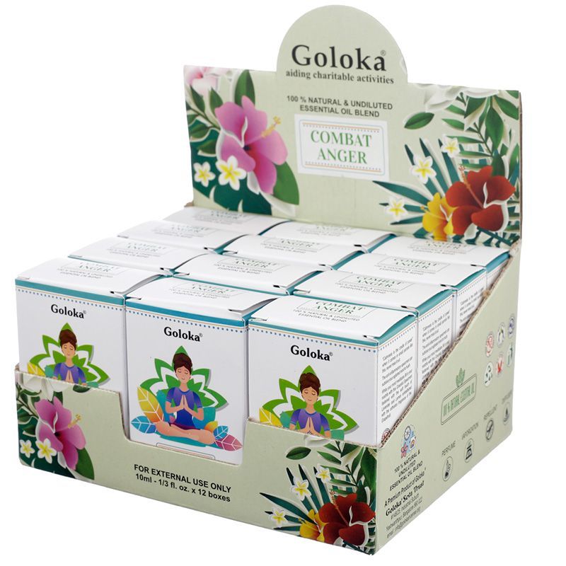 Goloka Blend Ätherisches Öl Combat Anger