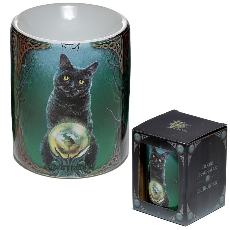 Lisa Parker Aufstieg der Hexen Katze Duftlampe aus Keramik