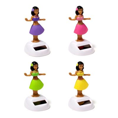 Hawaii Hula Mädchen Solar Pal Wackelfigur