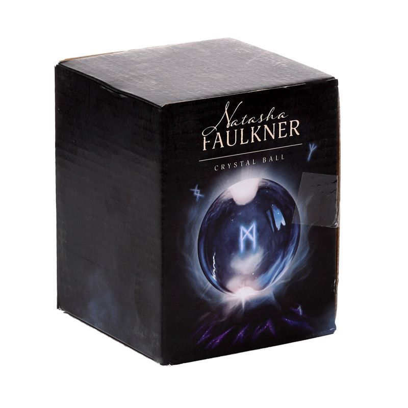 Glaskugel mit Glassockel und Geschenkbox 7.5cm