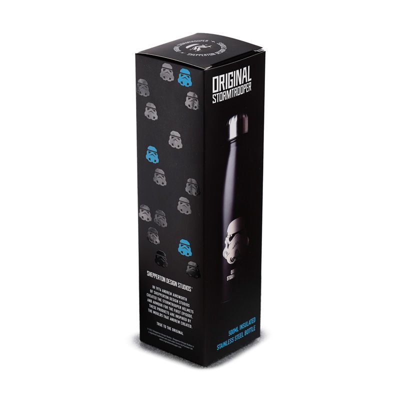 The Original Stormtrooper Thermo Trinkflasche 500ml - Schwarz