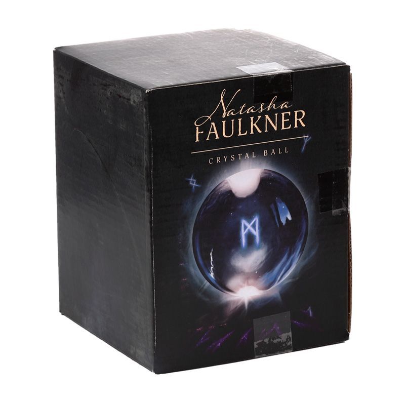 Glaskugel mit Glassockel und Geschenkbox 10cm