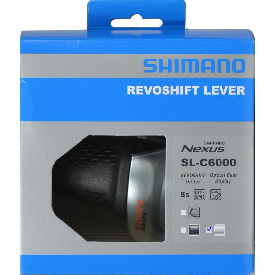Shimano Revo schalthebel SL-C6000 Nexus 8V 2100mm silber