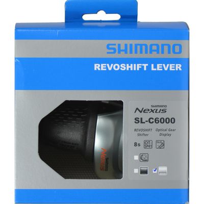 Shimano Revo schalthebel SL-C6000 Nexus 8V 2100mm silber