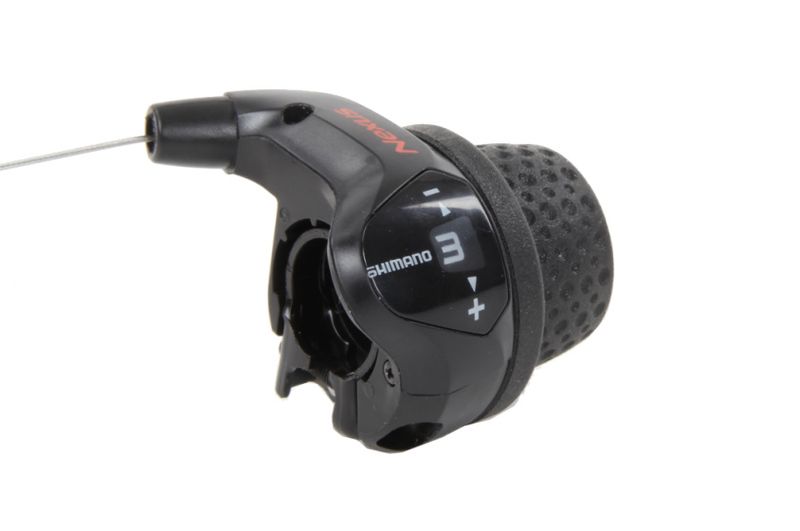 Shimano Nexus SL-3S41E Revolution Zähler 3 Geschwindigkeit mit Kabeln Schwarz