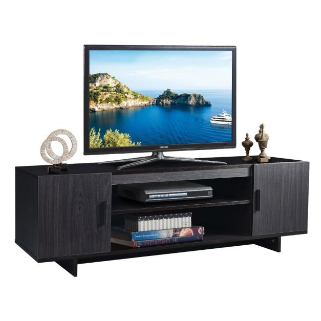 Fernsehschrank TV Schrank für TVs bis zu 65" Medienkonsole mit 2 Schränken 152 x 40 x 45 cm